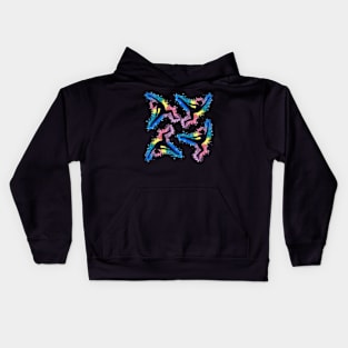 Yoga print Kids Hoodie